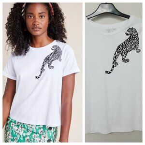 Leopard Print Top (Anthropologie)